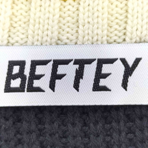BEFTEY スーパーワイドニットベスト レディース