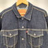 リーバイス Levis 3rd型 デニムトラッカージャケット 濃紺 メンズ import:M