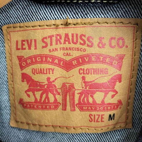 リーバイス Levis 3rd型 デニムトラッカージャケット 濃紺 メンズ import:M