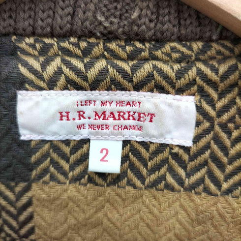 ハリウッドランチマーケット HOLLYWOOD RANCH MARKET ショールカラーコーデュロイジャケット メンズ JPN:2