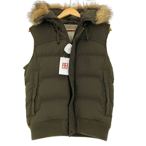 ユニクロ UNIQLO OLD ファー ダウンベスト Y2K メンズ JPN:L
