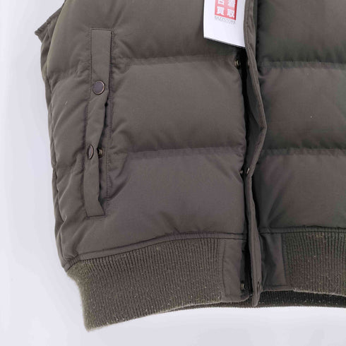 ユニクロ UNIQLO OLD ファー ダウンベスト Y2K メンズ JPN:L
