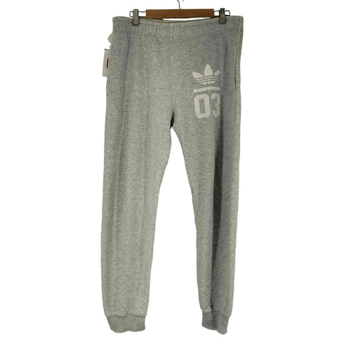 アディダス adidas ロゴプリント スウェットパンツ メンズ JPN:0