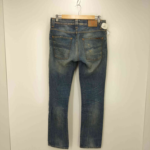 ヌーディージーンズ Nudie Jeans GRIM TIM ダメージ加工デニムパンツ メンズ 32×32