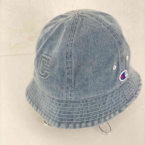 チャンピオン Champion イニシャル入り 6パネル デニム ハット メンズ