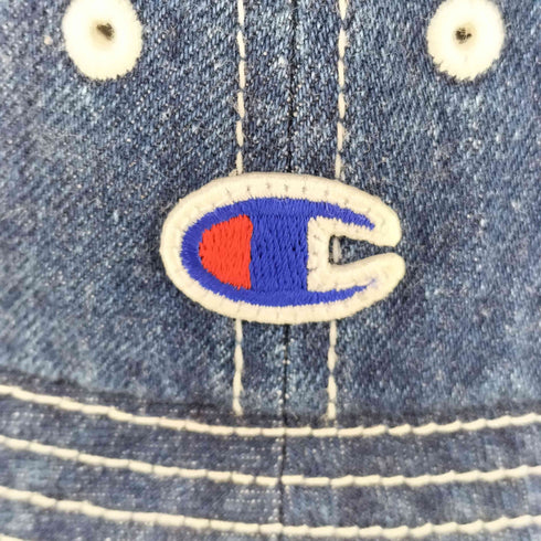 チャンピオン Champion イニシャル入り 6パネル デニム ハット メンズ