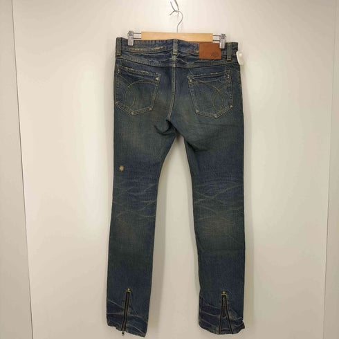 リコ RICO 裾ジップダメージ加工デニムパンツ メンズ JPN:L