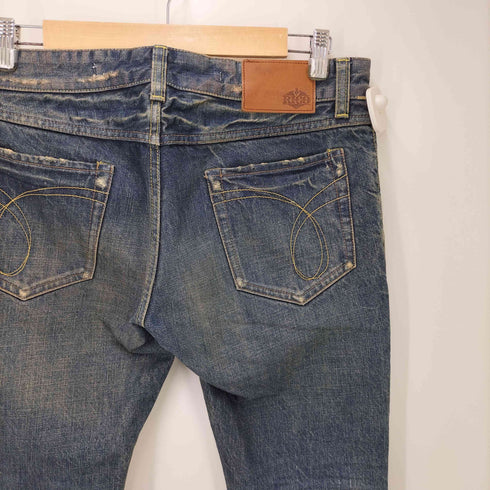 リコ RICO 裾ジップダメージ加工デニムパンツ メンズ JPN:L