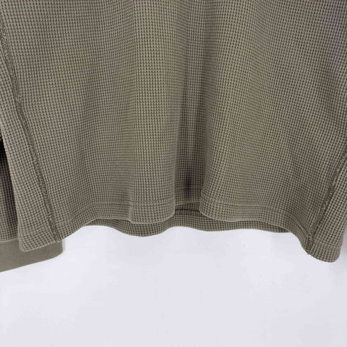 ブルーワーク BLUE WORK 21AW スヴィンワッフル ロングスリーブ クルーネック サーマル トレーナー メンズ JPN:M