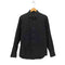 アニエスベー agnes b. 90S 日本製 黒タグ コンチョ釦 レギュラーカラー L/S シャツ メンズ JPN:1
