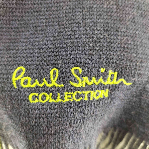 ポールスミスコレクション Paul Smith COLLECTION ブランドロゴ サイドストライプ マフラー メンズ
