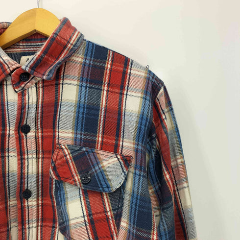アルカルザ ALCARZA HEAVY FLANNEL チェック ヘビー ネルシャツ メンズ import:XL