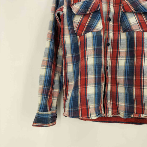 アルカルザ ALCARZA HEAVY FLANNEL チェック ヘビー ネルシャツ メンズ import:XL