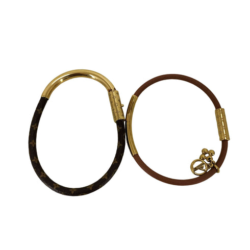 ルイヴィトン LOUIS VUITTON モノグラム プラスレデュオグラムブレスレット レディース