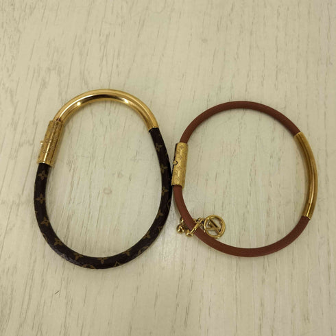 ルイヴィトン LOUIS VUITTON モノグラム プラスレデュオグラムブレスレット レディース