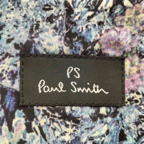ピーエスポールスミス PS Paul Smith 裏地 花柄 サテン ウール ベスト メンズ