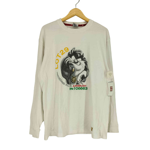 LOT 29 LUXE キャラクタープリント ロングスリーブカットソー メンズ import:XL