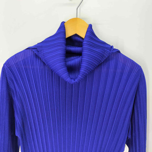 プリーツプリーズイッセイミヤケ PLEATS PLEASE ISSEY MIYAKE タートルネック プリーツ カットソー レディース JPN:3