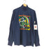USA製 バック企業プリント ハイネックロングスリーブカットソー メンズ import:XL