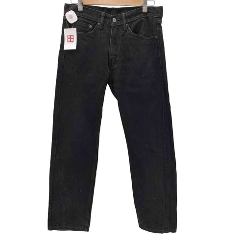 リーバイス Levis 505 ボタン裏 3405 刻印 ストレート ブラック デニム パンツ メンズ W32 L30