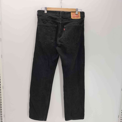 リーバイス Levis 505 ボタン裏 3405 刻印 ストレート ブラック デニム パンツ メンズ W32 L30