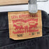 リーバイス Levis 505 ボタン裏 3405 刻印 ストレート ブラック デニム パンツ メンズ W32 L30