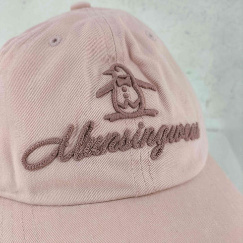 マンシングウェア Munsingwear ペンギン刺繍入り 6パネルキャップ メンズ