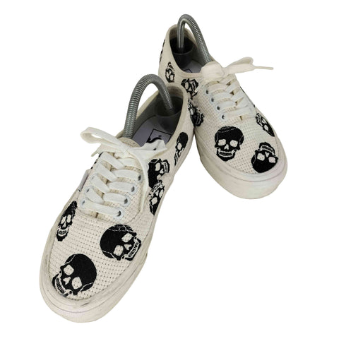 バンズ VANS AUTHENTIC 44 DX NEEDLEPOINT SKULLS オーセンティック アナハイム メンズ JPN:25