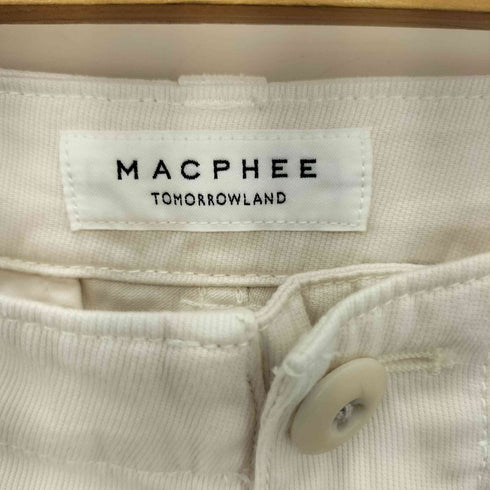 トゥモローランドマカフィー tomorrowland macphee ドローコード カーゴパンツ レディース 36