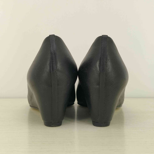 TOSHINOSUKE TAKEGAHARA BEAUTIFUL SHOES ウェッジソール レザーパンプス レディース JPN:23