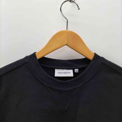 カーハートワークインプログレス Carhartt WIP AMERICAN SCRIPT SWEAT アメリカンスクリプト ロゴ 刺繍 前V プルオーバー スウェット メンズ import:XS
