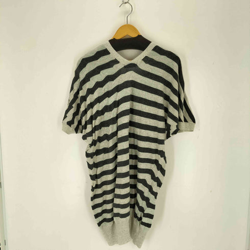 ズッカ ZUCCa ボーダー半袖コットンニット レディース JPN:M