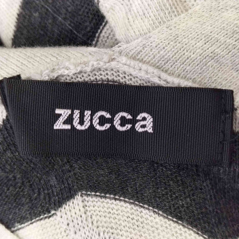 ズッカ ZUCCa ボーダー半袖コットンニット レディース JPN:M