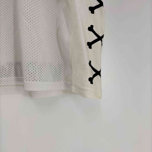 ステューシー Stussy スカル ナンバリング 04 バックプリント メッシュ ゲーム シャツ メンズ import:L