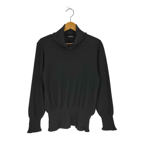 トリココムデギャルソン tricot COMME des GARCONS 03AW AD2003 裾フリル タートルネックニット レディース