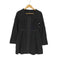 トゥービーシック TO BE CHIC 総柄 フックボタン シェイプ タック ノーカラー ジャケット レディース JPN:40