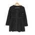 トゥービーシック TO BE CHIC 総柄 フックボタン シェイプ タック ノーカラー ジャケット レディース JPN:40