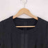 トゥービーシック TO BE CHIC 総柄 フックボタン シェイプ タック ノーカラー ジャケット レディース JPN:40