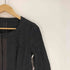 トゥービーシック TO BE CHIC 総柄 フックボタン シェイプ タック ノーカラー ジャケット レディース JPN:40