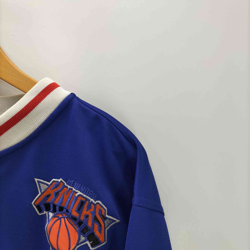 ナイキ NIKE 90-00S TEAMタグ NBA バスケットボール シーム ロゴ 刺繍 スタジアム ジャケット スタジャン メンズ import:XL