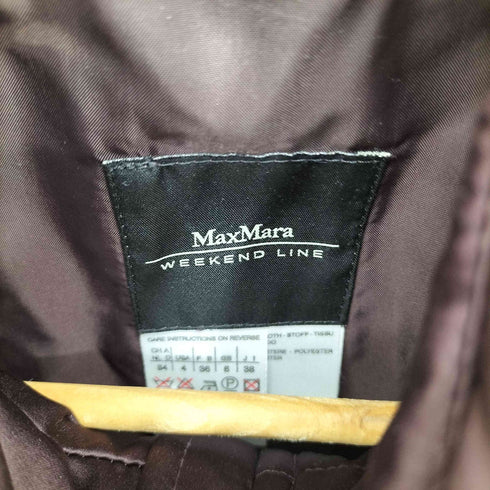 ウィークエンドマックスマーラ Weekend Max Mara スタンドカラー ダウンベスト レディース 38