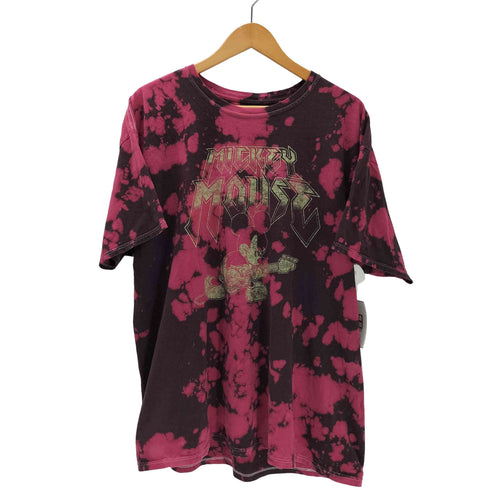 キャラクター プリント タイダイ 総柄 Tシャツ メンズ import:L