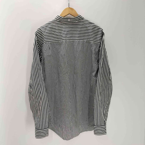 ステューシー Stussy センターバイカラー ボタンダウン マルチストライプ シャツ メンズ import:L