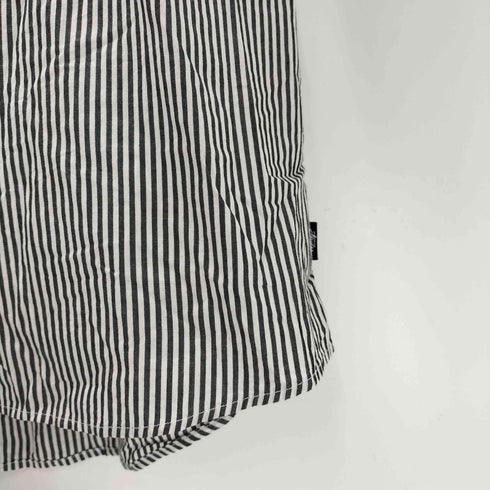 ステューシー Stussy センターバイカラー ボタンダウン マルチストライプ シャツ メンズ import:L