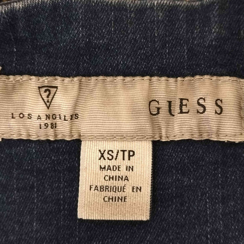 ゲス GUESS デザインデニムジャケット レディース import:XS