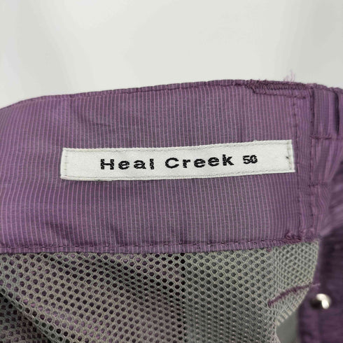 Heal Creek 切替 ナイロンパンツ レディース