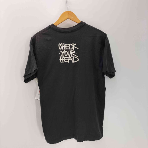 90S Hanes ボディ Check Your Head プリント バンド Tシャツ 袖シングルステッチ コピーライト 1992 メンズ import:L