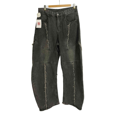 MANFINITY フリンジデザインバギーデニムパンツ メンズ JPN:M