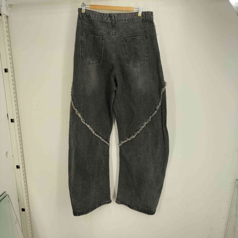 MANFINITY フリンジデザインバギーデニムパンツ メンズ JPN:M