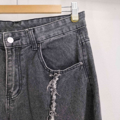 MANFINITY フリンジデザインバギーデニムパンツ メンズ JPN:M